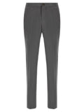 Pal Zileri Gray Lyocell Casual Pants