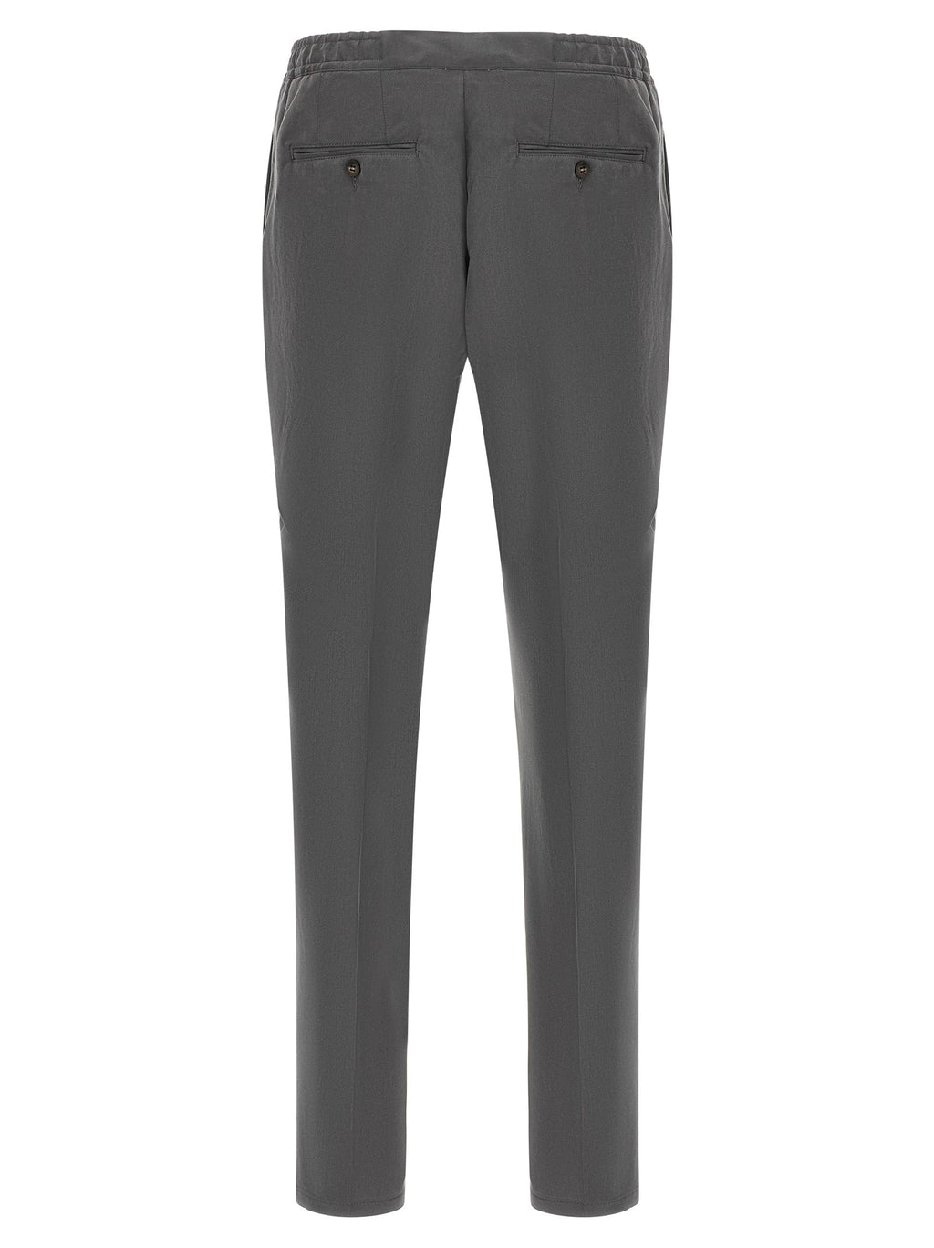 Pal Zileri Gray Lyocell Casual Pants