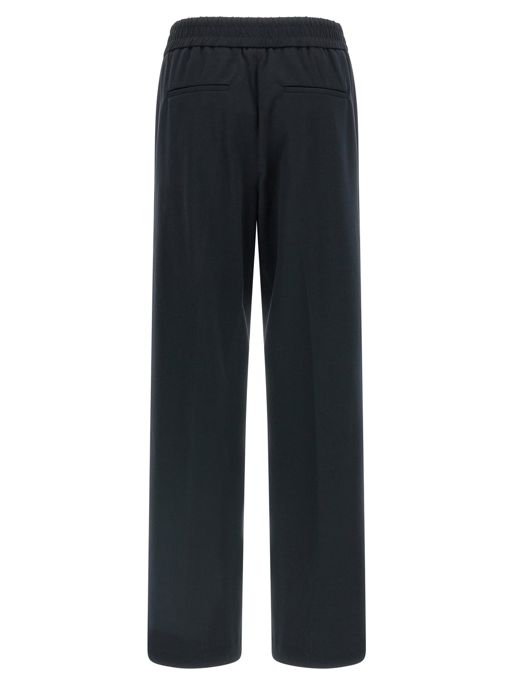 Peserico Blue Cotton Casual Pants