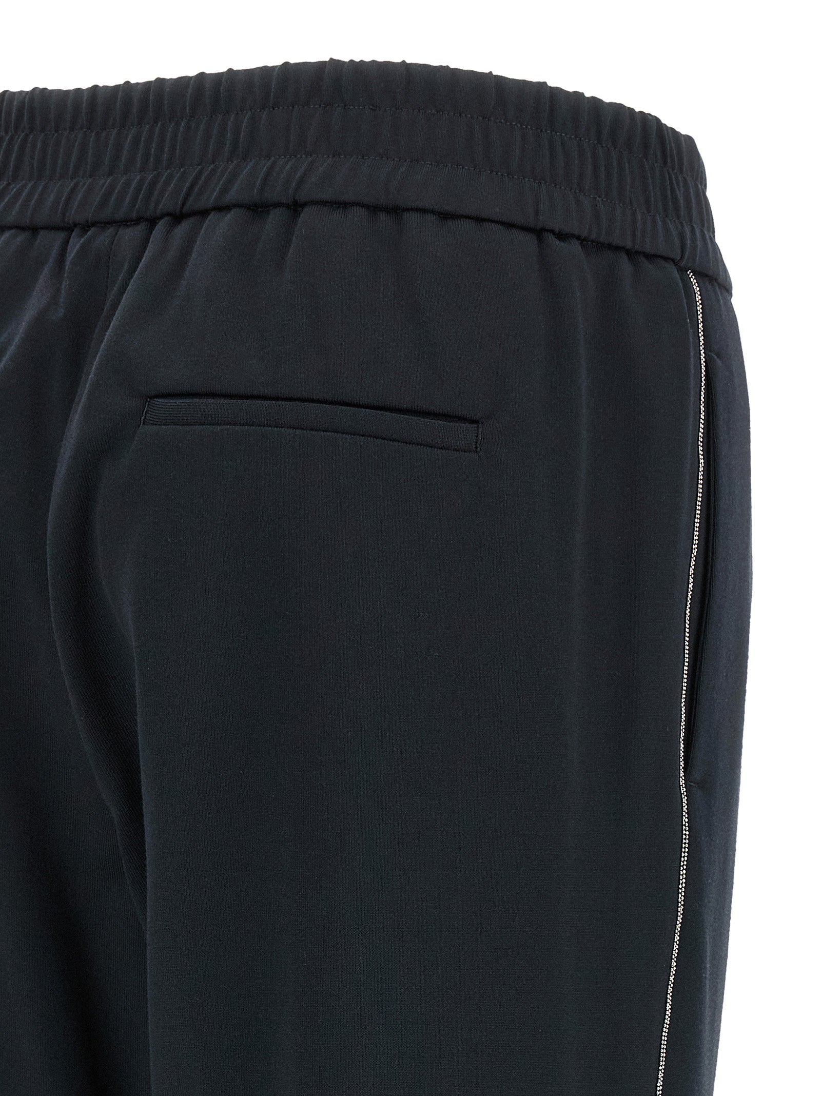 Peserico Blue Cotton Casual Pants