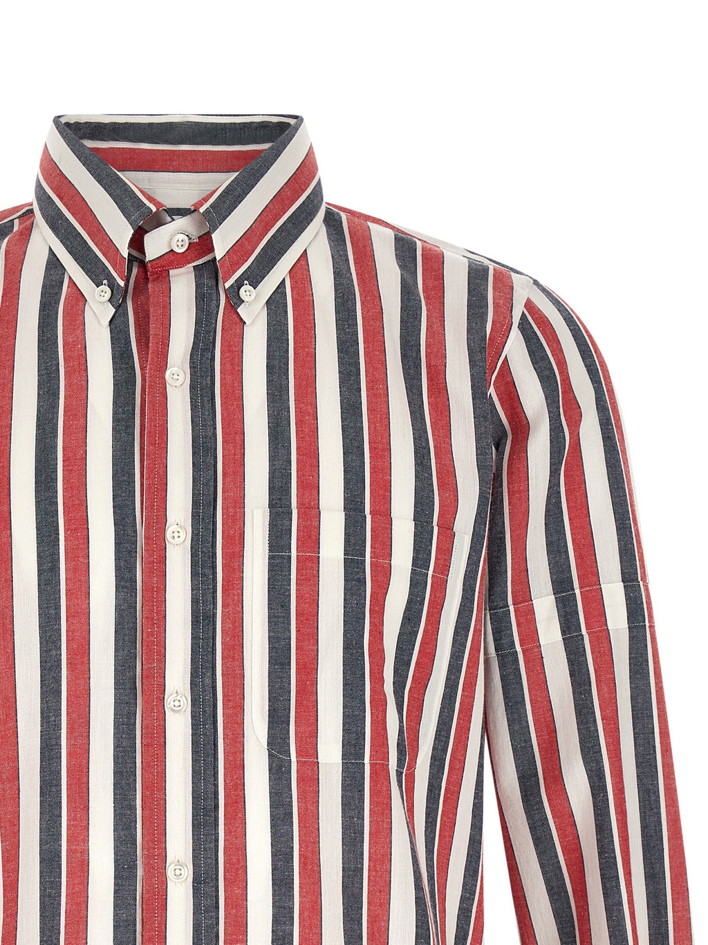 Thom Browne Multicolor Cotton Blouse