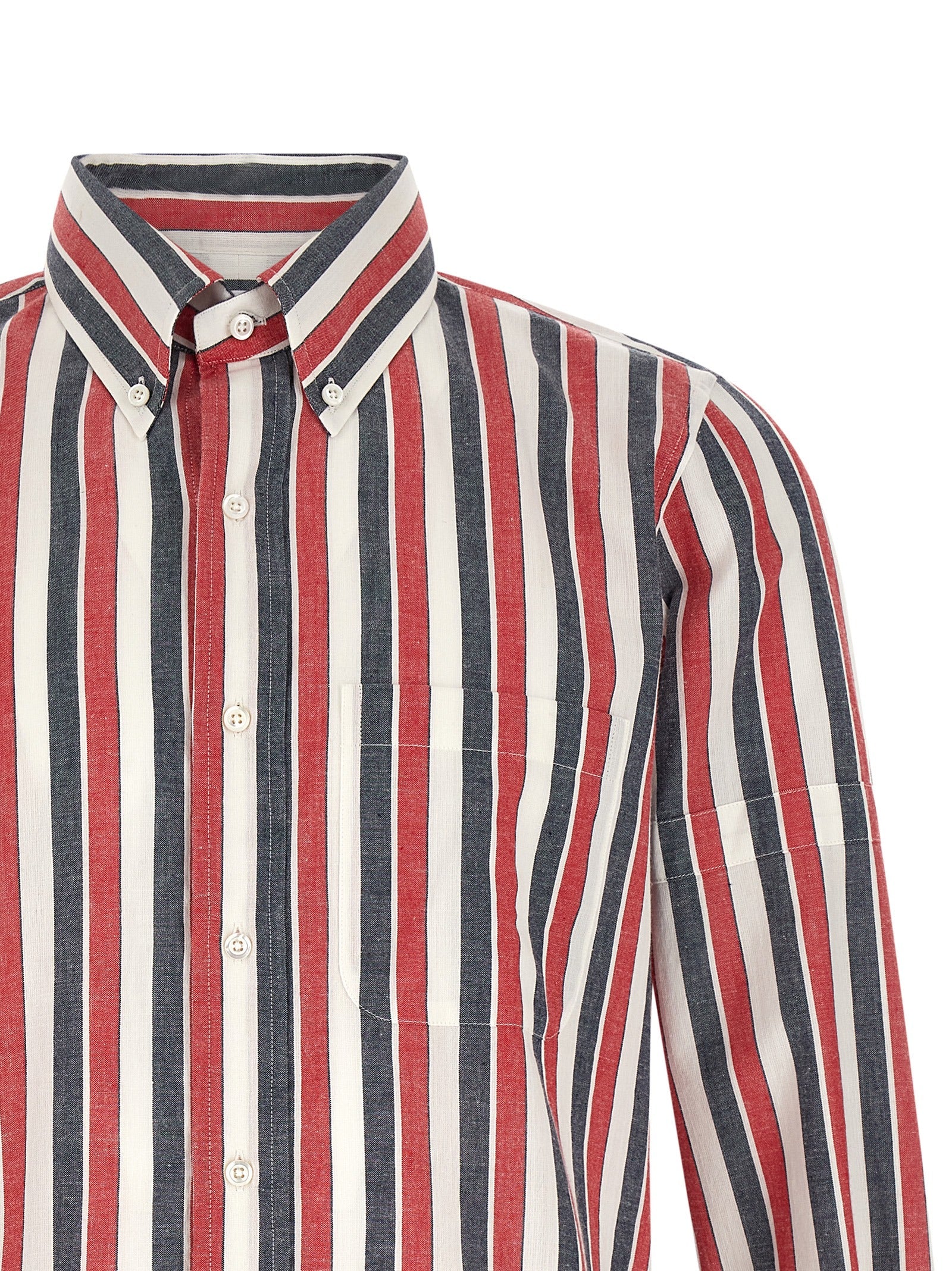 Thom Browne Multicolor Cotton Blouse