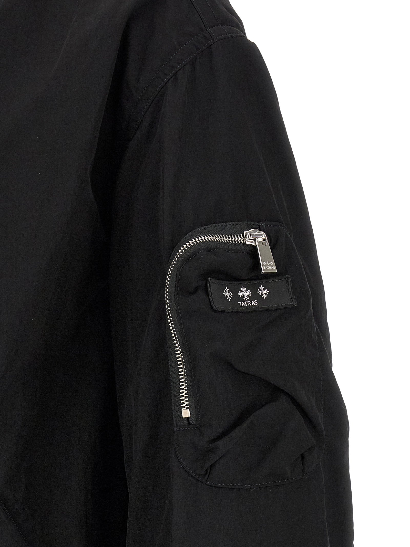 Tatras Black Nylon Bomber