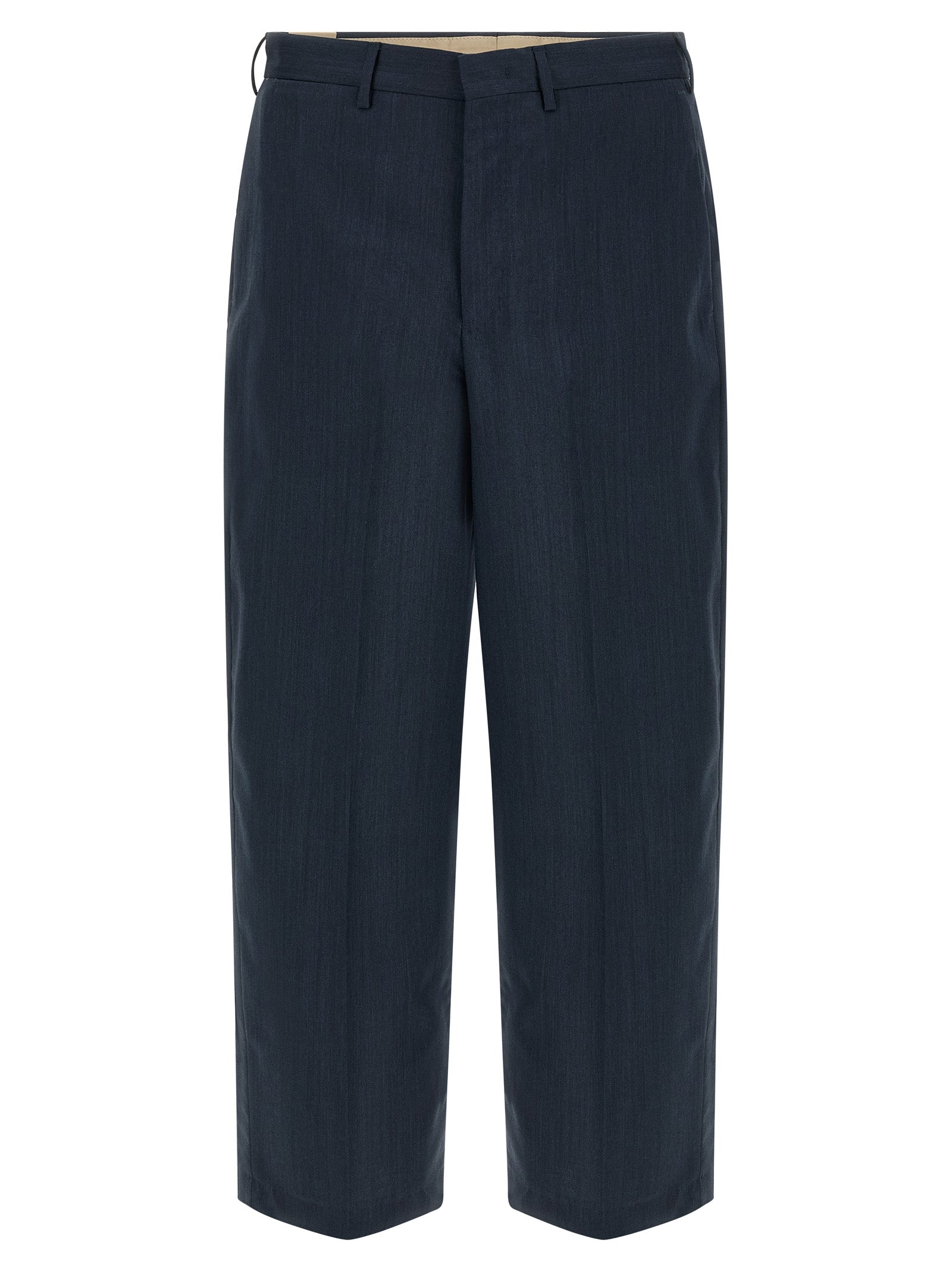 PT Torino Blue Virgin Wool Dress Pants