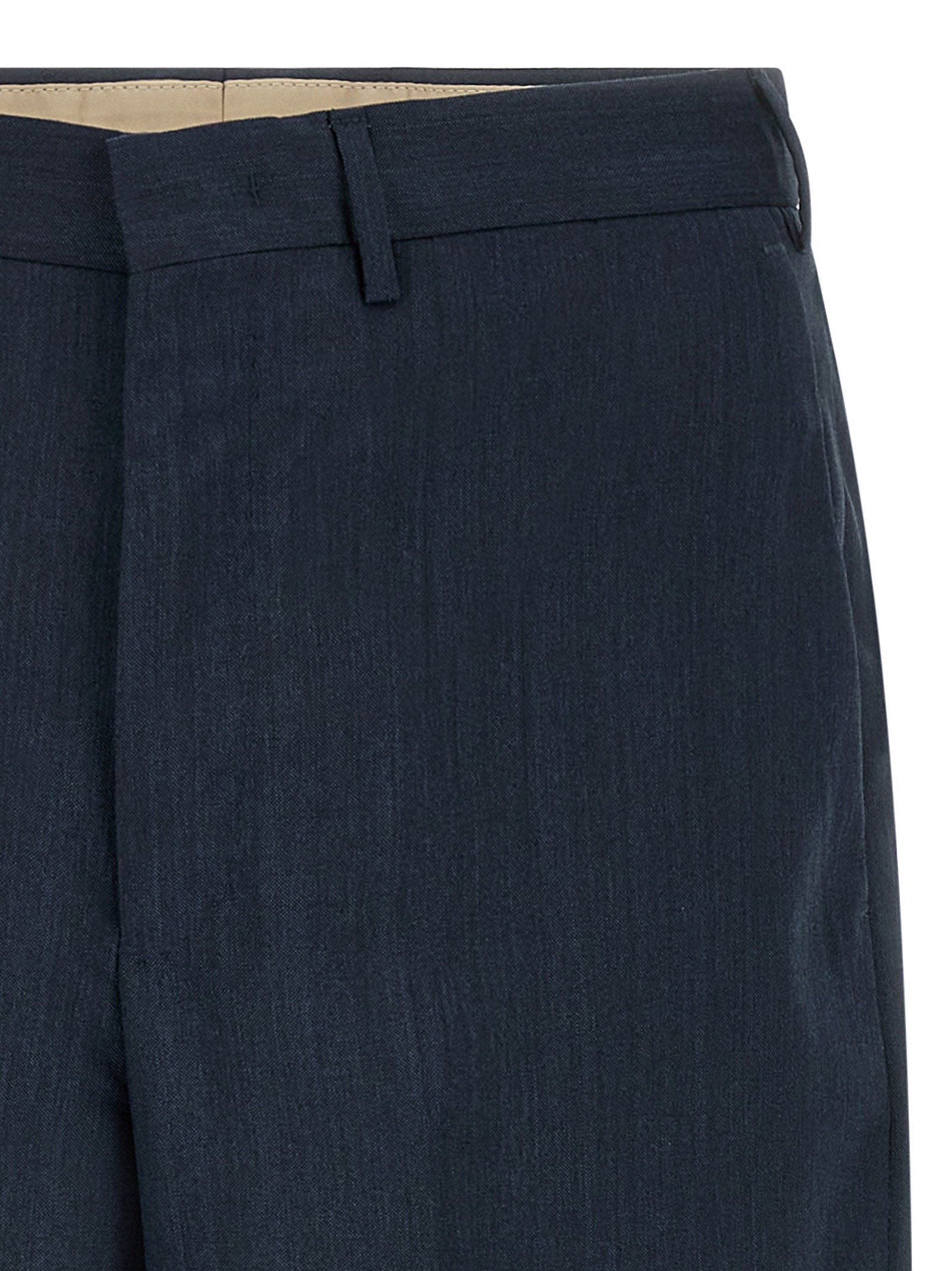 PT Torino Blue Virgin Wool Dress Pants