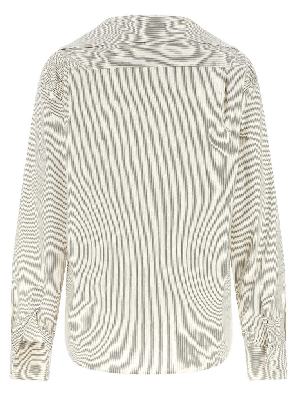 MM6 Maison Margiela Gray Cotton Blouse