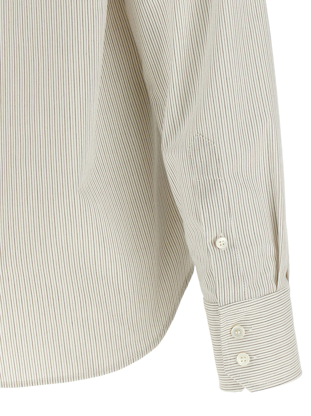 MM6 Maison Margiela Gray Cotton Blouse