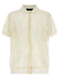 Fabiana Filippi Beige Silk Cardigan