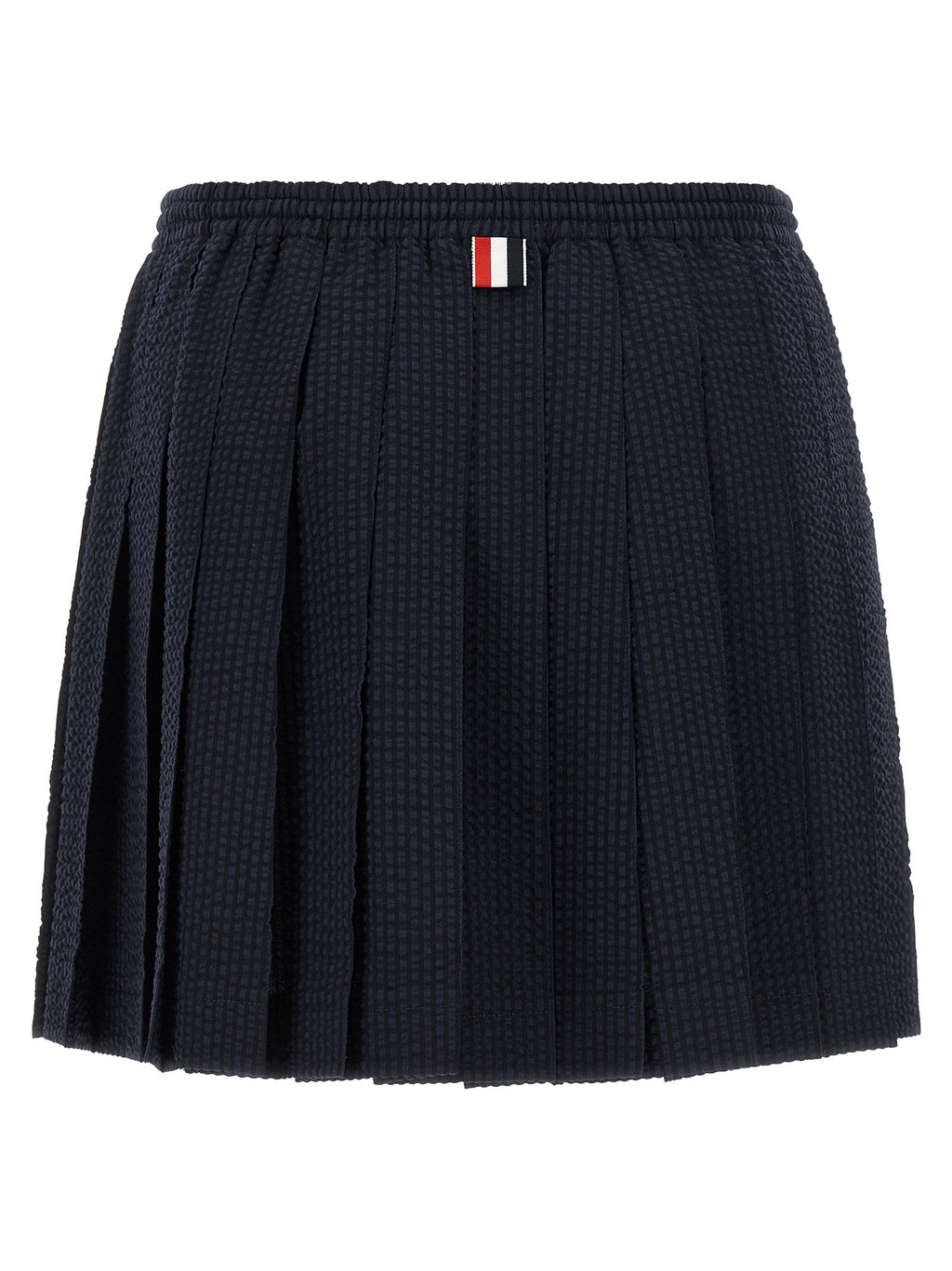 Thom Browne Blue Wool Long Skirt