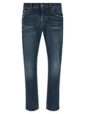 Dolce & Gabbana Blue Cotton Jeans Denim