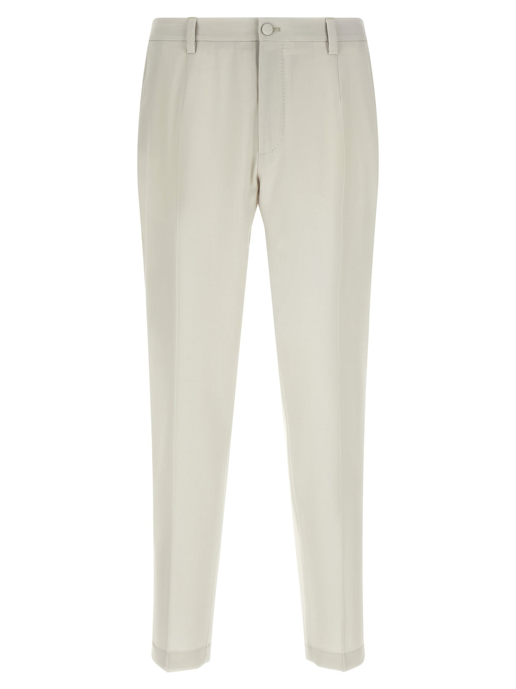 Dolce & Gabbana Beige Virgin Wool Dress Pants