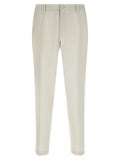 Dolce & Gabbana Beige Virgin Wool Dress Pants