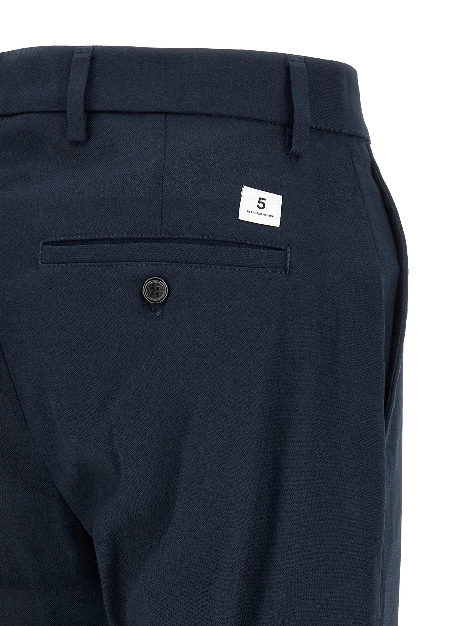 Department 5 Blue Cotton Chino Pants