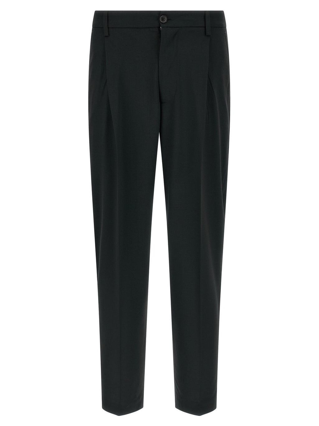 Department 5 Black Polyester Casual Pants
