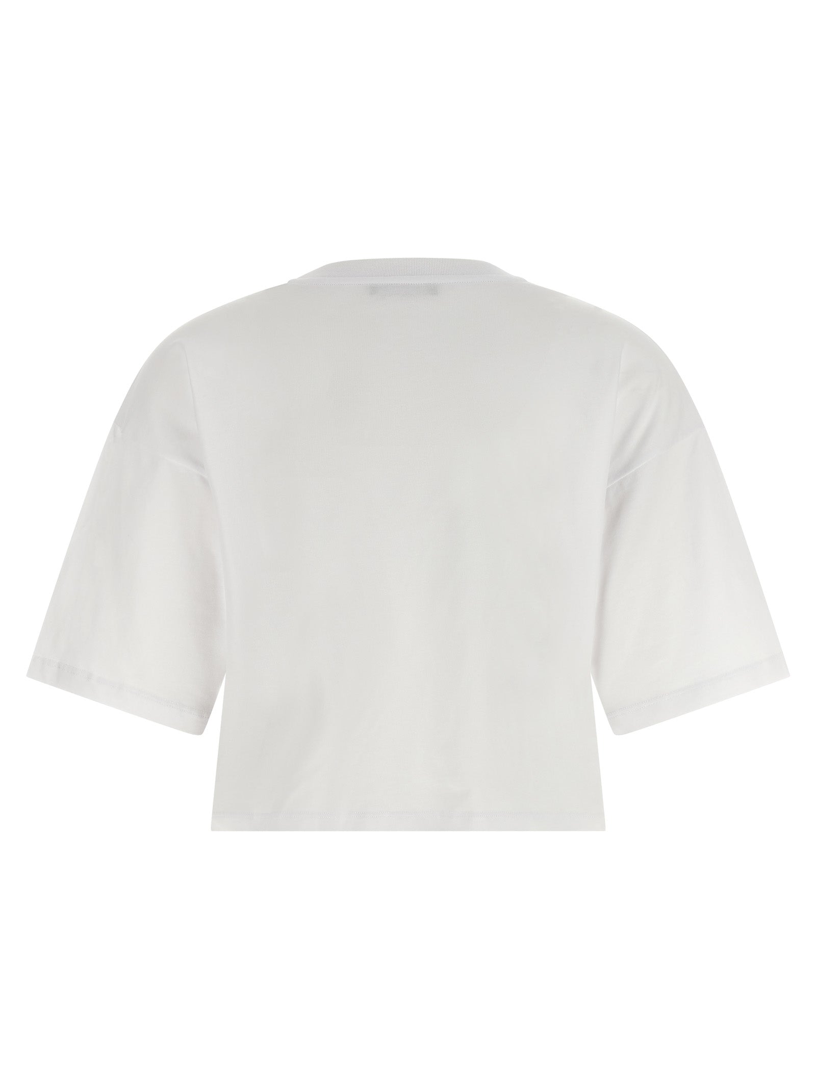 Balmain White Cotton T-Shirt