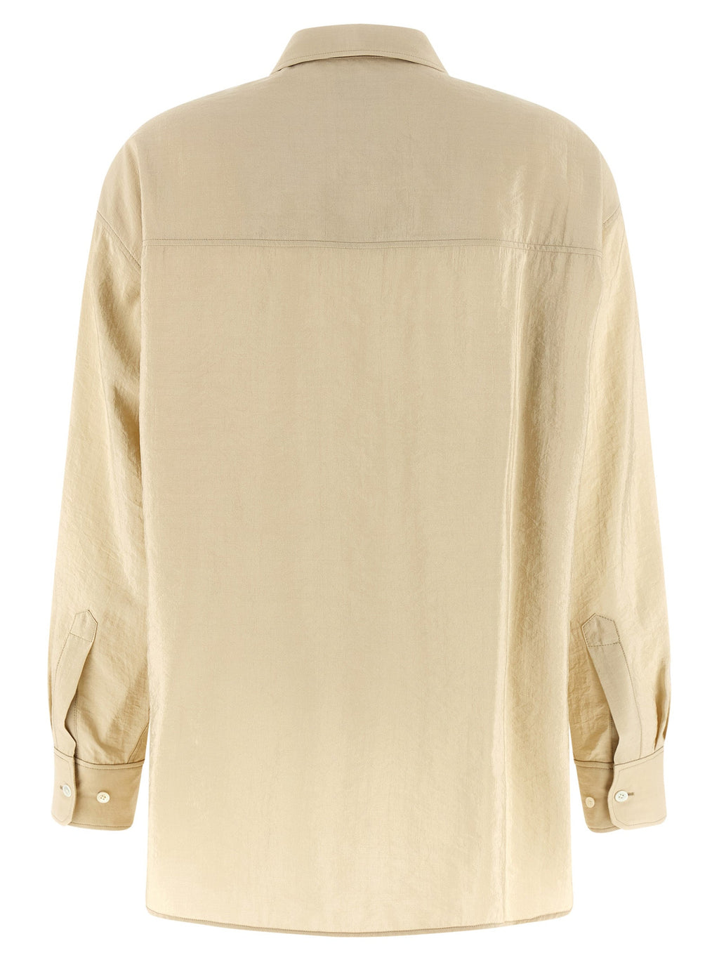 Lemaire Beige Silk Blouse