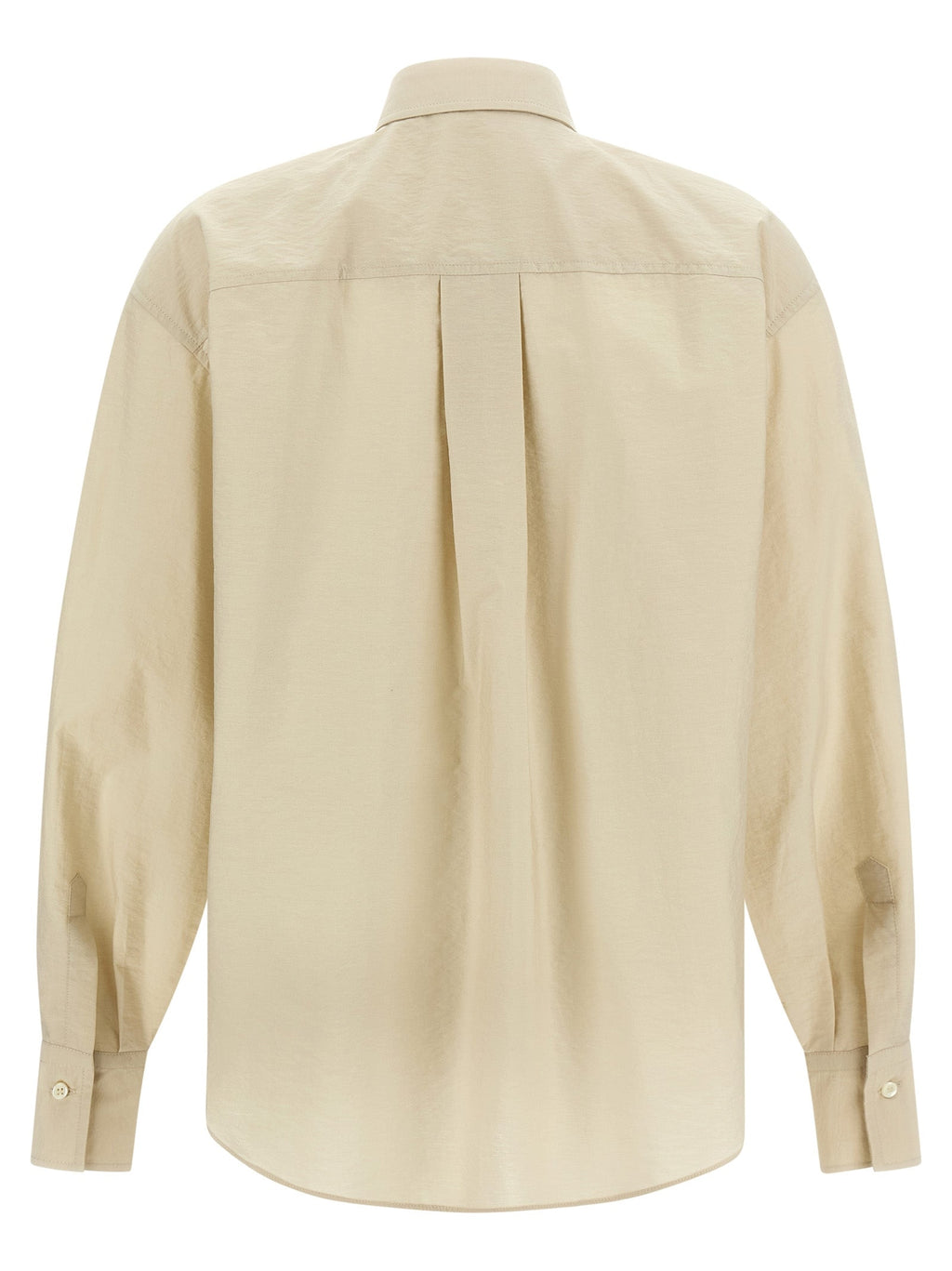 Brunello Cucinelli Beige Cotton Blouse