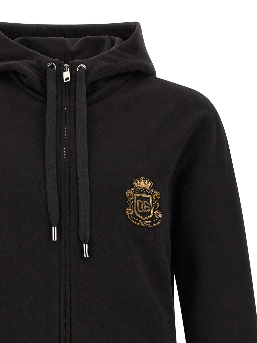 Dolce & Gabbana Black Cotton Sweatshirt