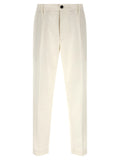 Department 5 White Cotton Casual Pants