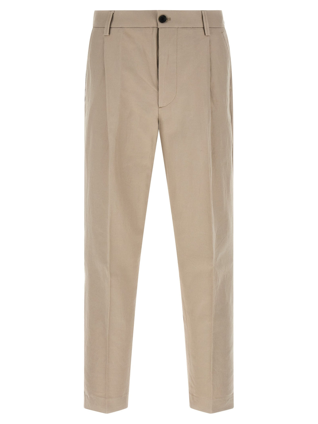 Department 5 Beige Cotton Casual Pants