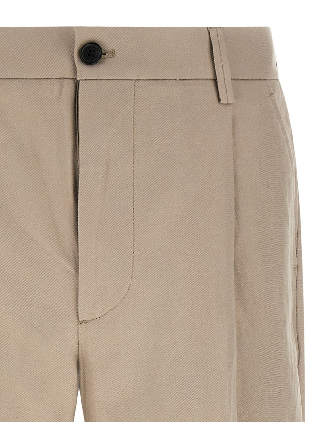 Department 5 Beige Cotton Casual Pants