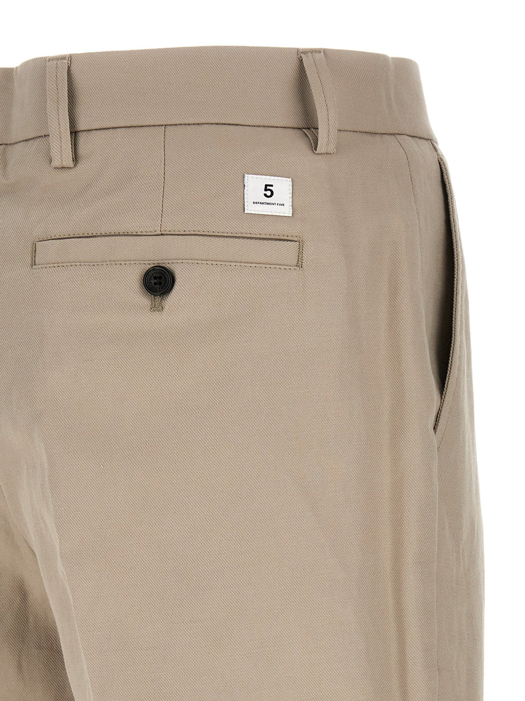 Department 5 Beige Cotton Casual Pants