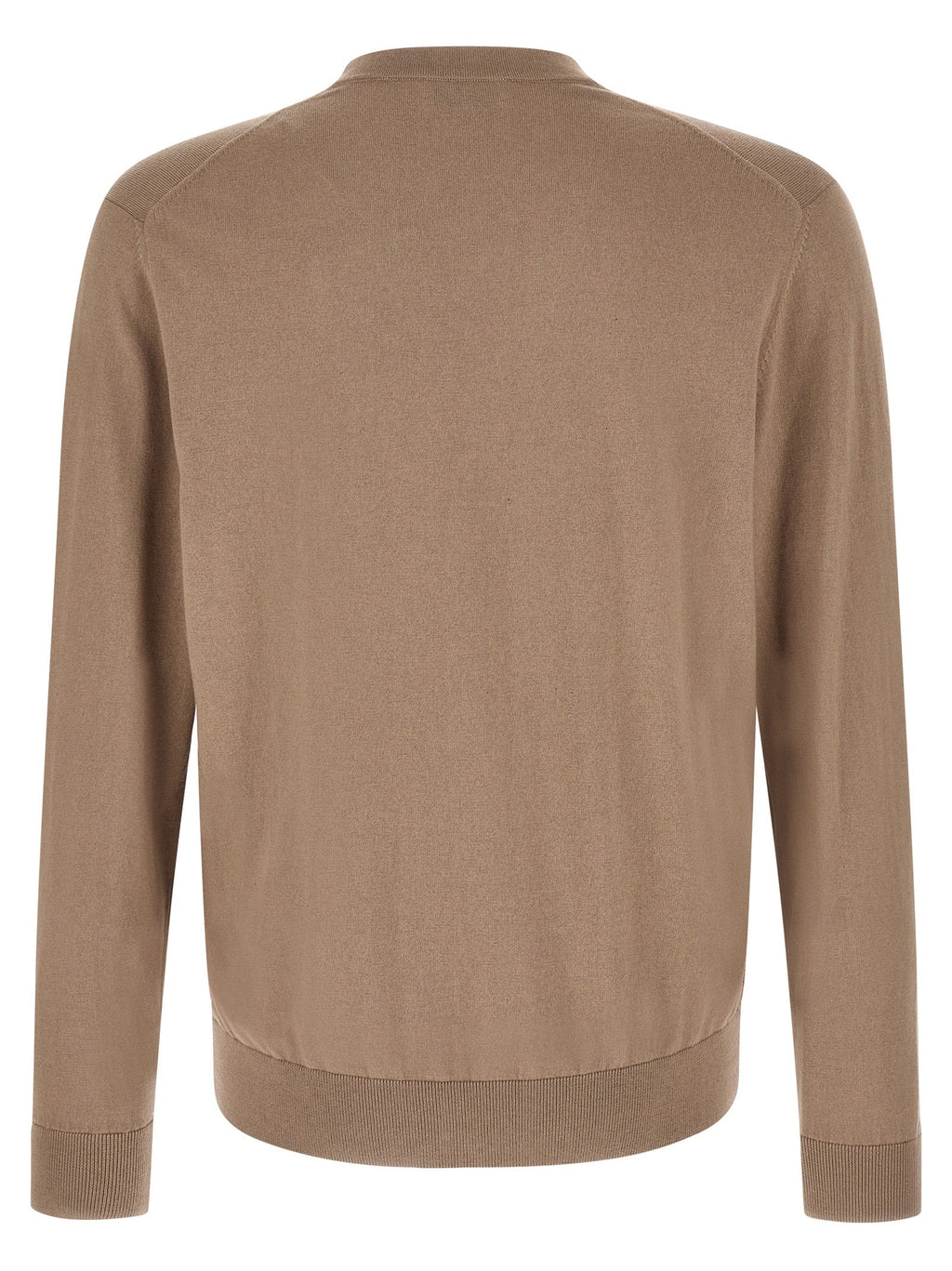 Ballantyne Brown Cotton Cardigan
