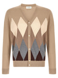 Ballantyne Beige Cotton Cardigan