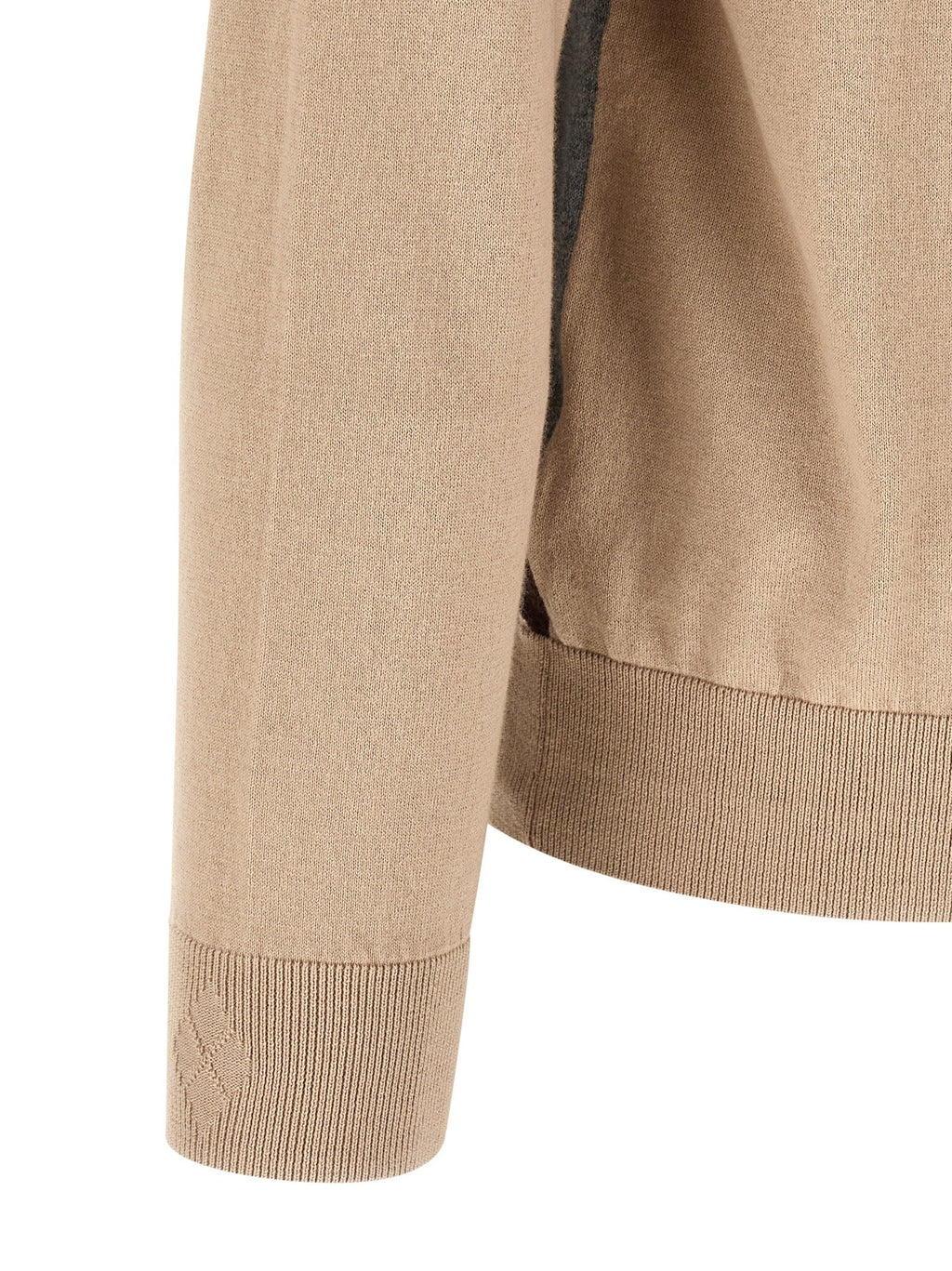 Ballantyne Beige Cotton Cardigan