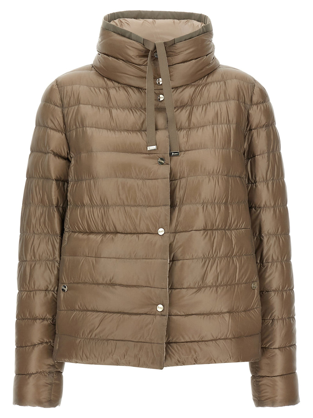 Herno Brown Polyamide Full-Length Jacket