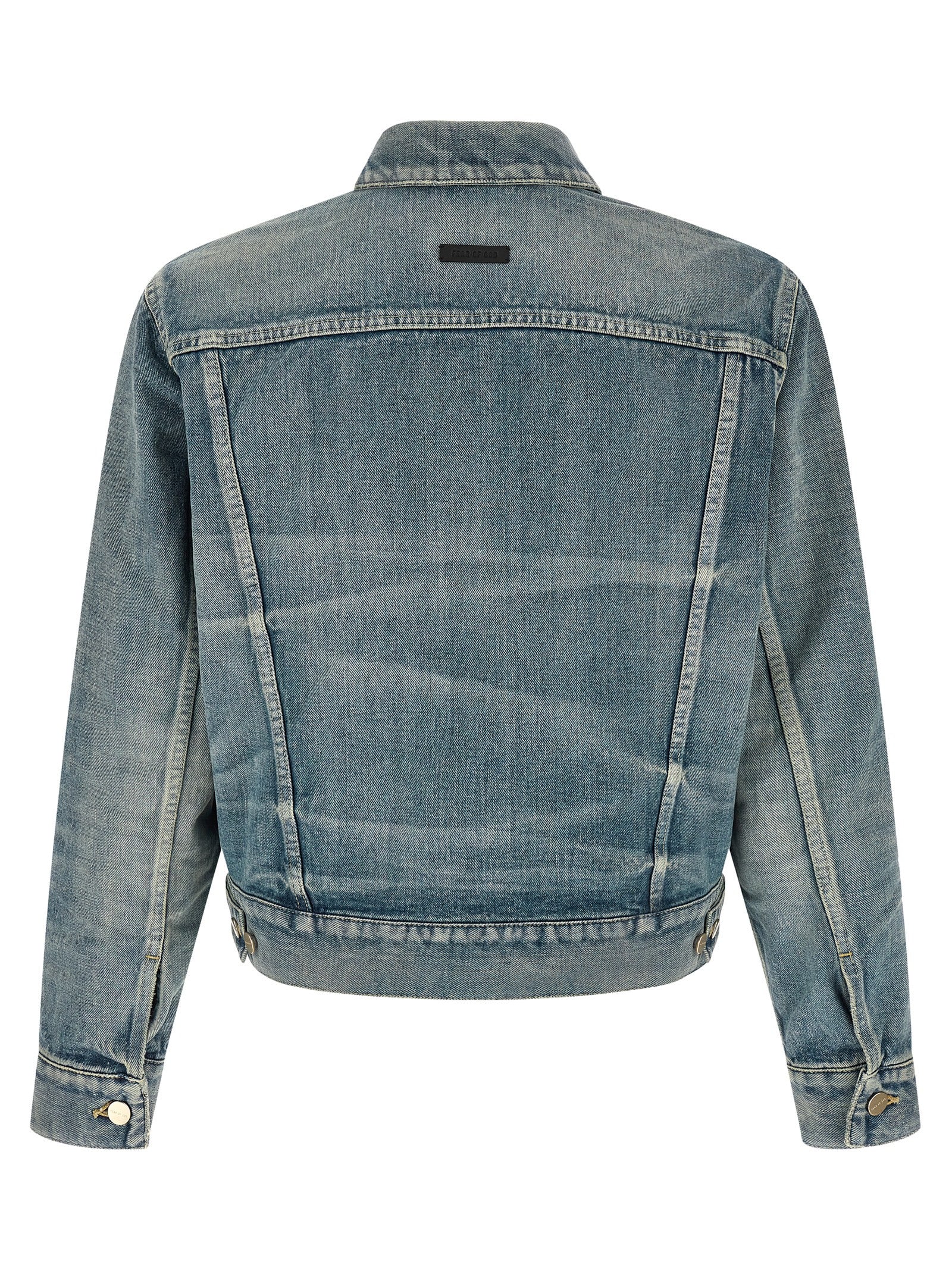 Fear Of God Blue Cotton Denim Jacket