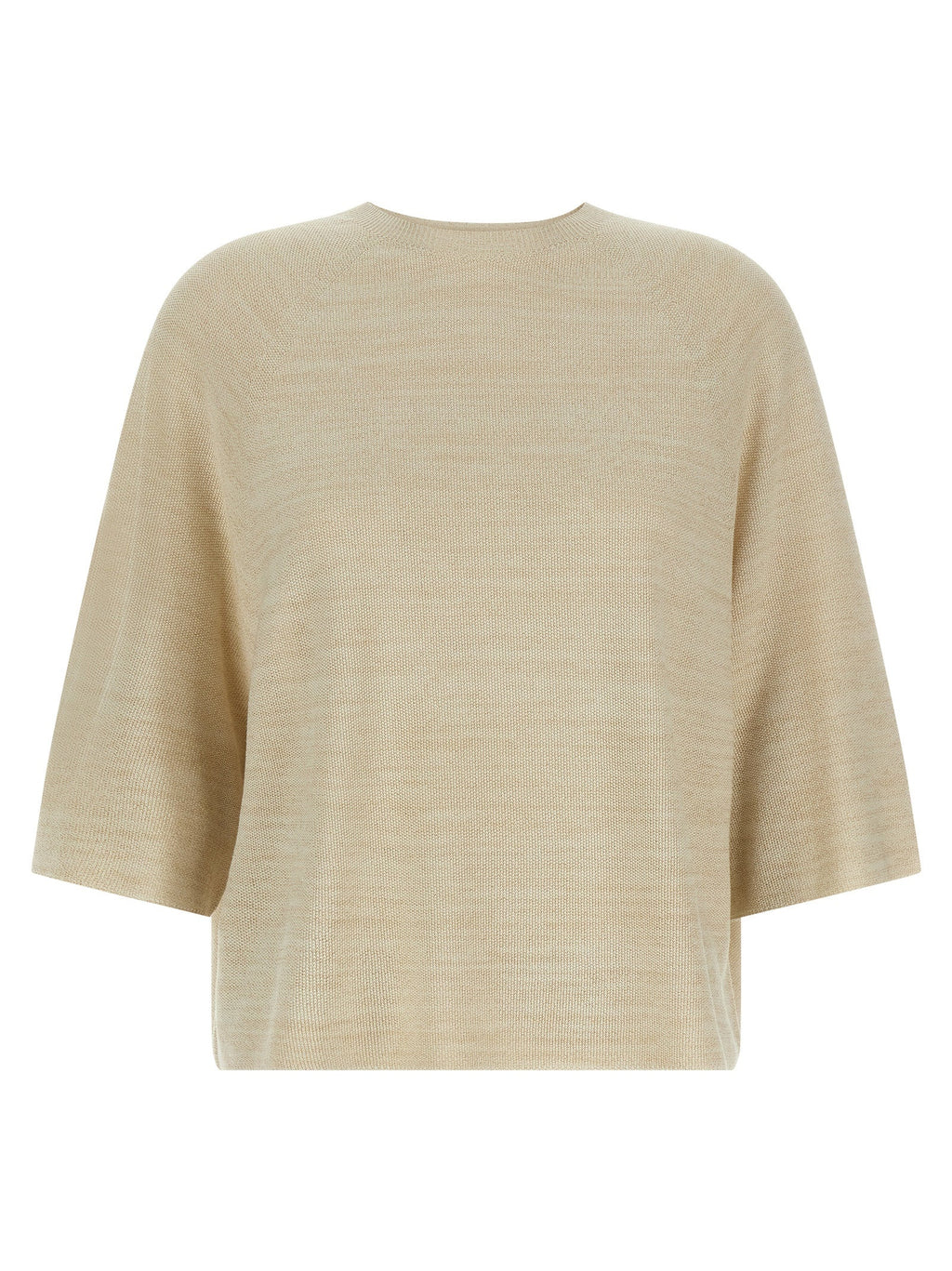 Fabiana Filippi Gold Cotton Cardigan