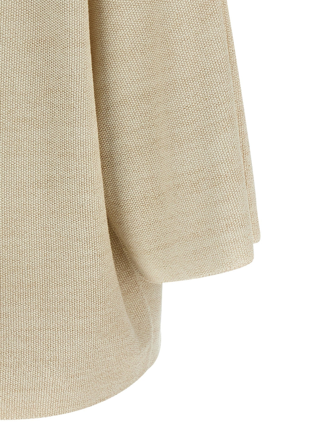 Fabiana Filippi Gold Cotton Cardigan