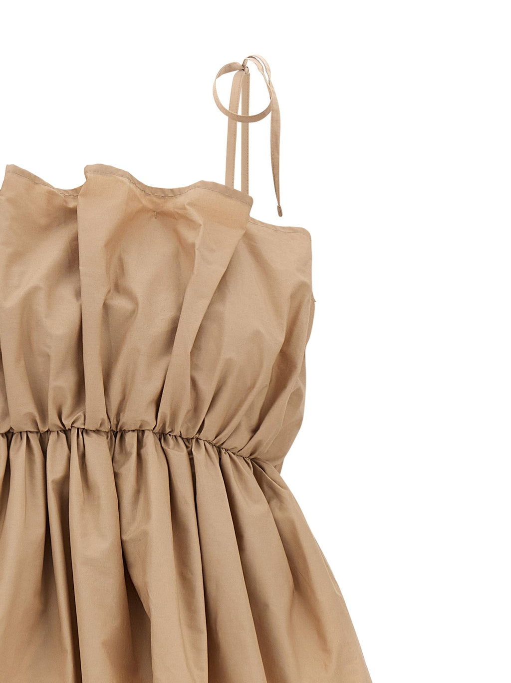 Twinset Beige Cotton Long Dress
