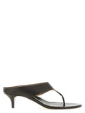 Magda Butrym Brown Leather Stiletto Heel Sandals Magda Butrym