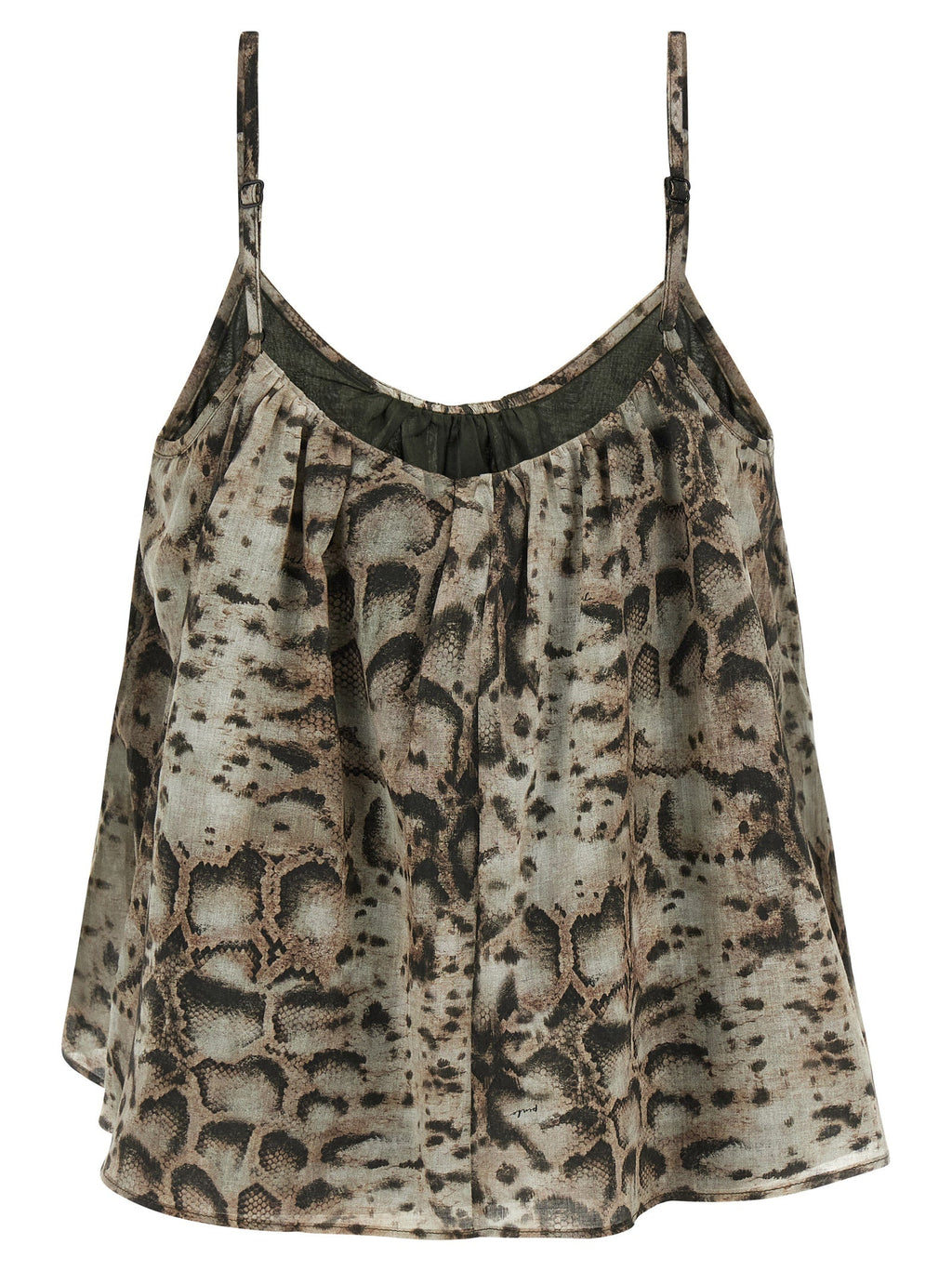 PINKO Gray Cotton Blouse PINKO