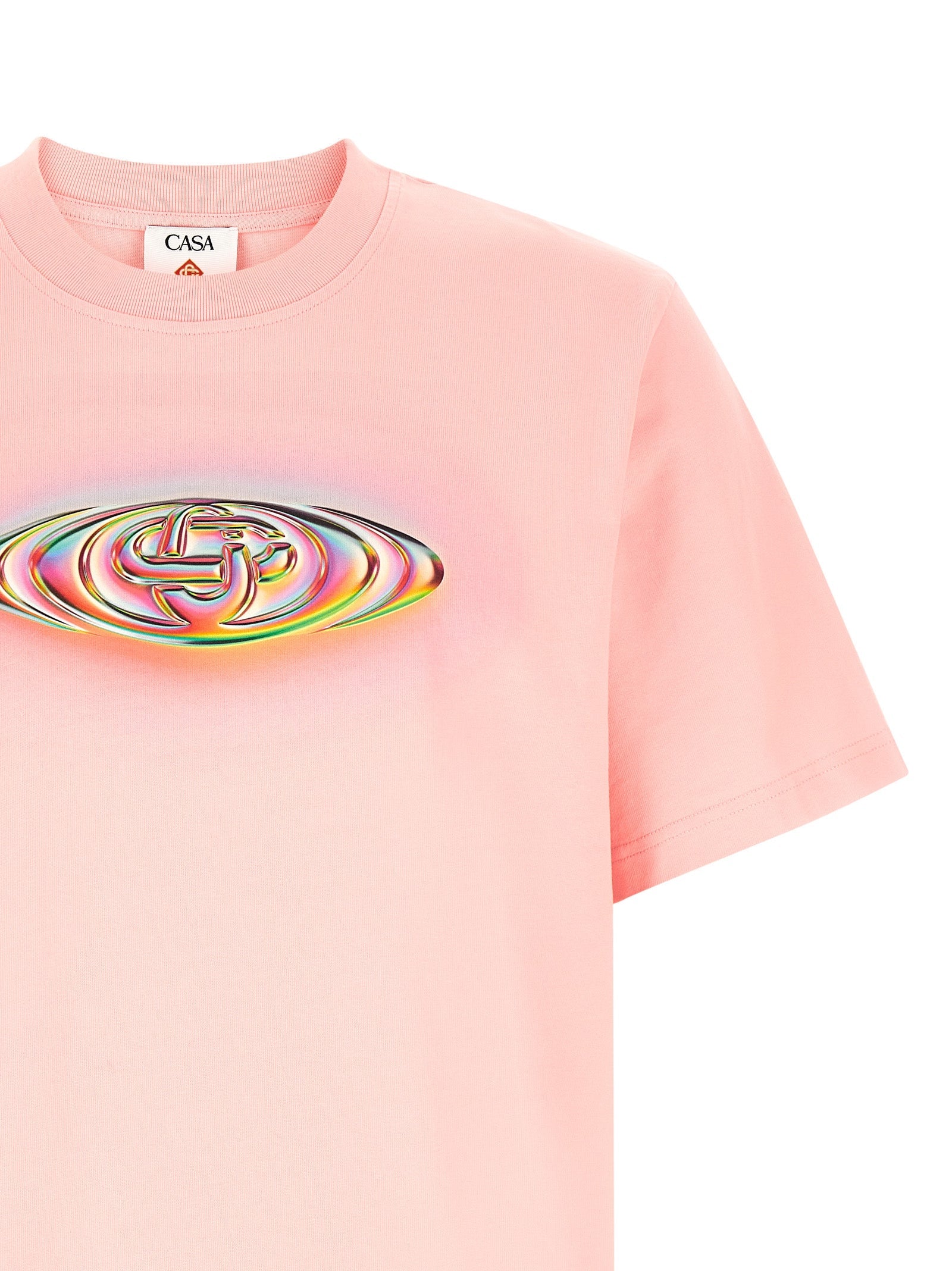 Casablanca Multicolor Organic Cotton T-Shirt