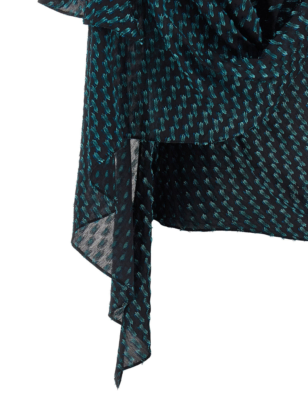 Kiko Kostadinov Blue Modal Blouse