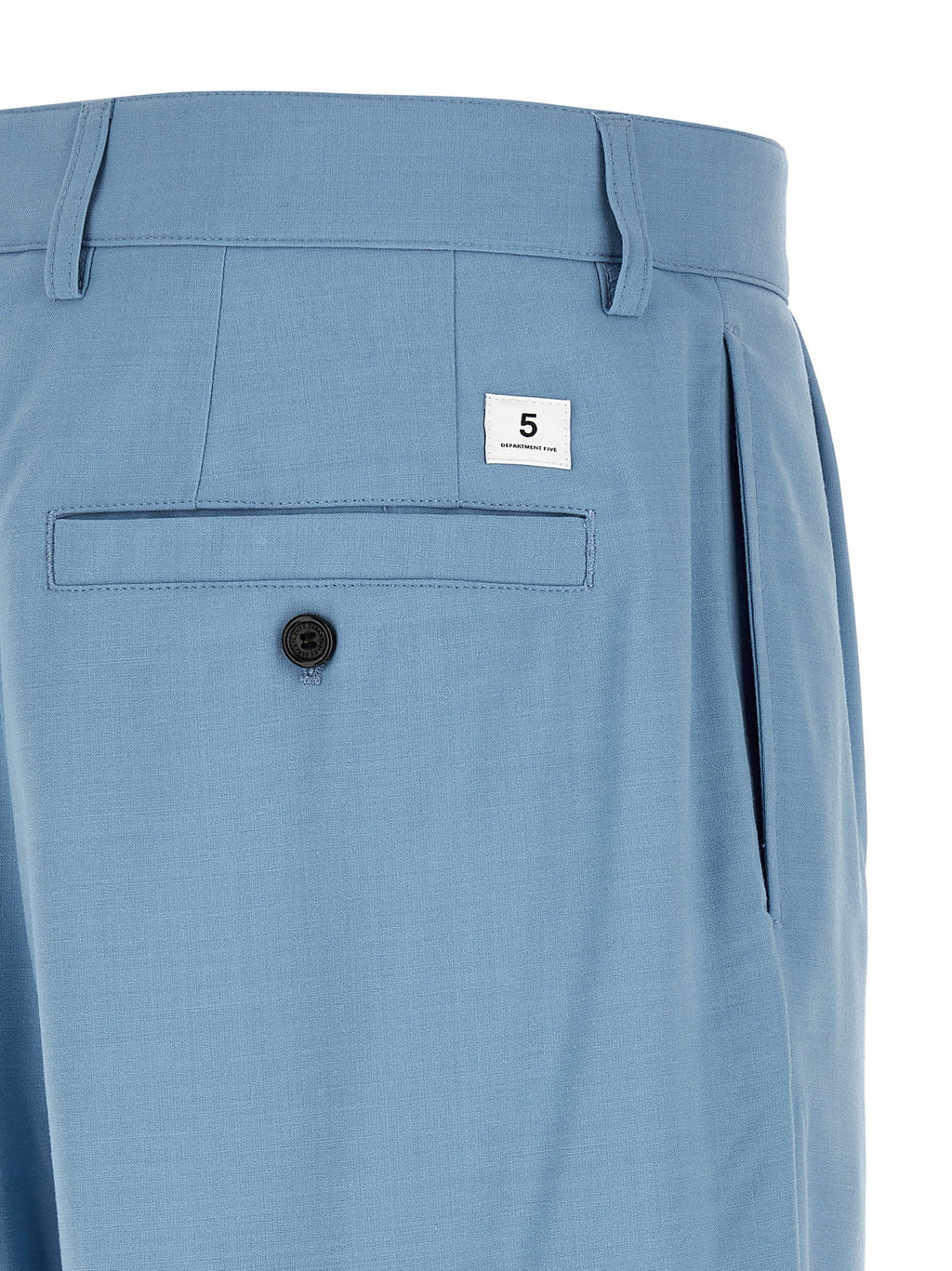 Department 5 Blue Polyester Chino Pants