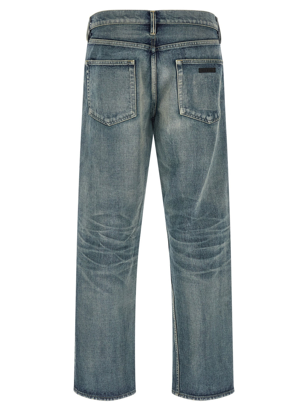 Fear Of God Blue Cotton Straight-Leg Jeans