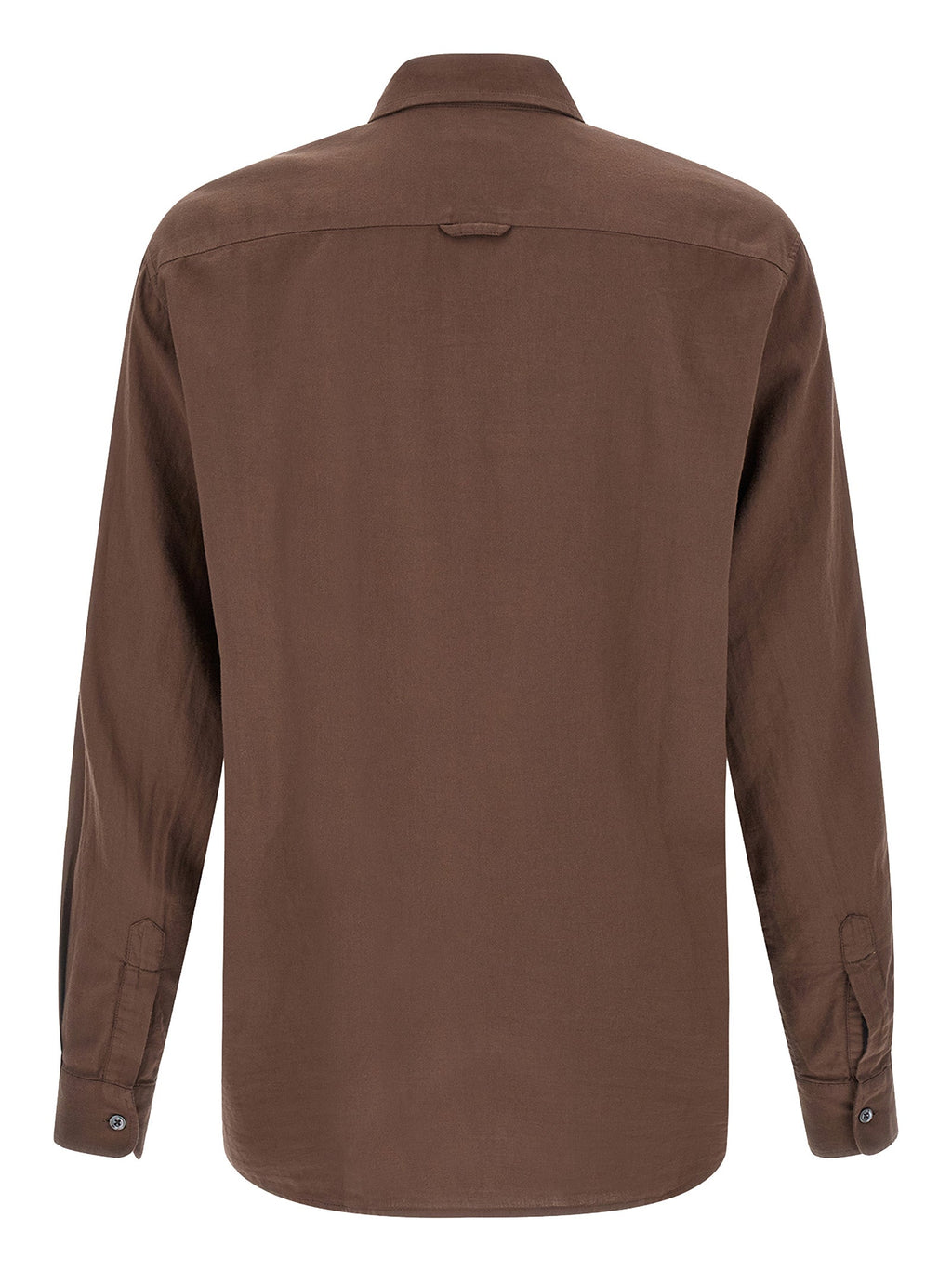 CELLAR DOOR Brown Cotton Blouse
