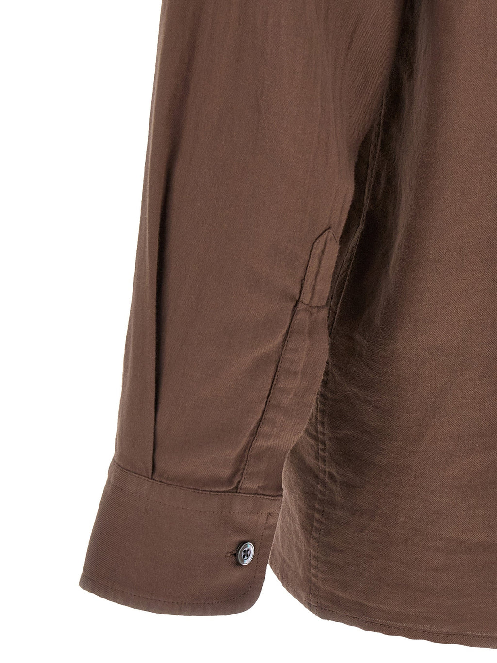 CELLAR DOOR Brown Cotton Blouse