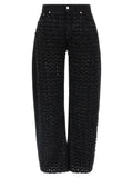 Stella McCartney Black Cotton Jeans Denim