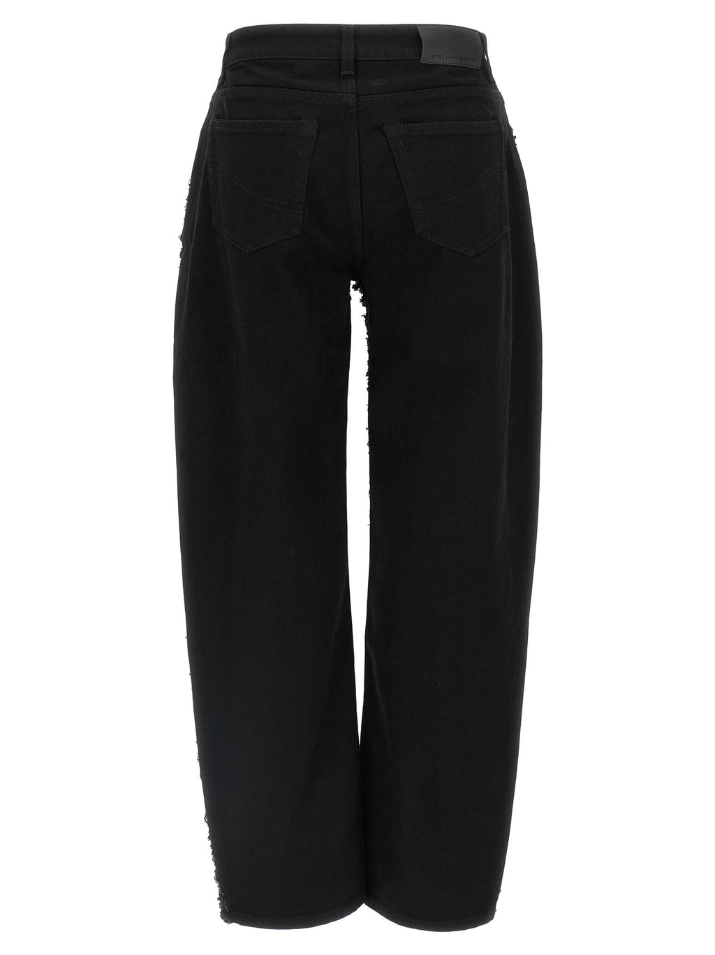 Stella McCartney Black Cotton Jeans Denim