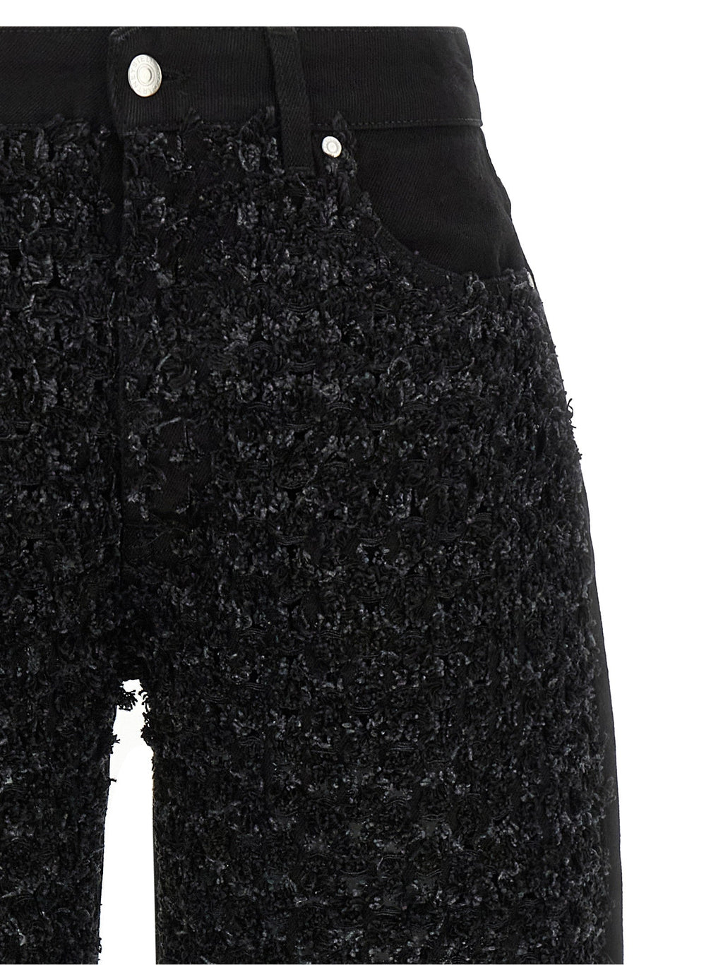 Stella McCartney Black Cotton Jeans Denim