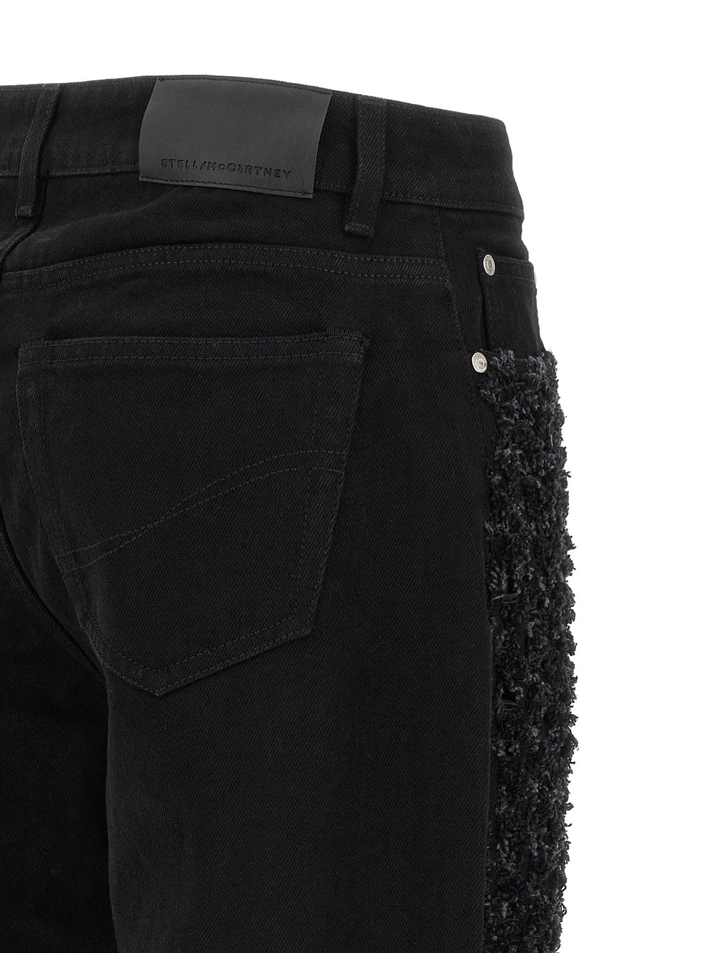 Stella McCartney Black Cotton Jeans Denim