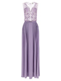 Elisabetta Franchi Purple Viscose Long Dress