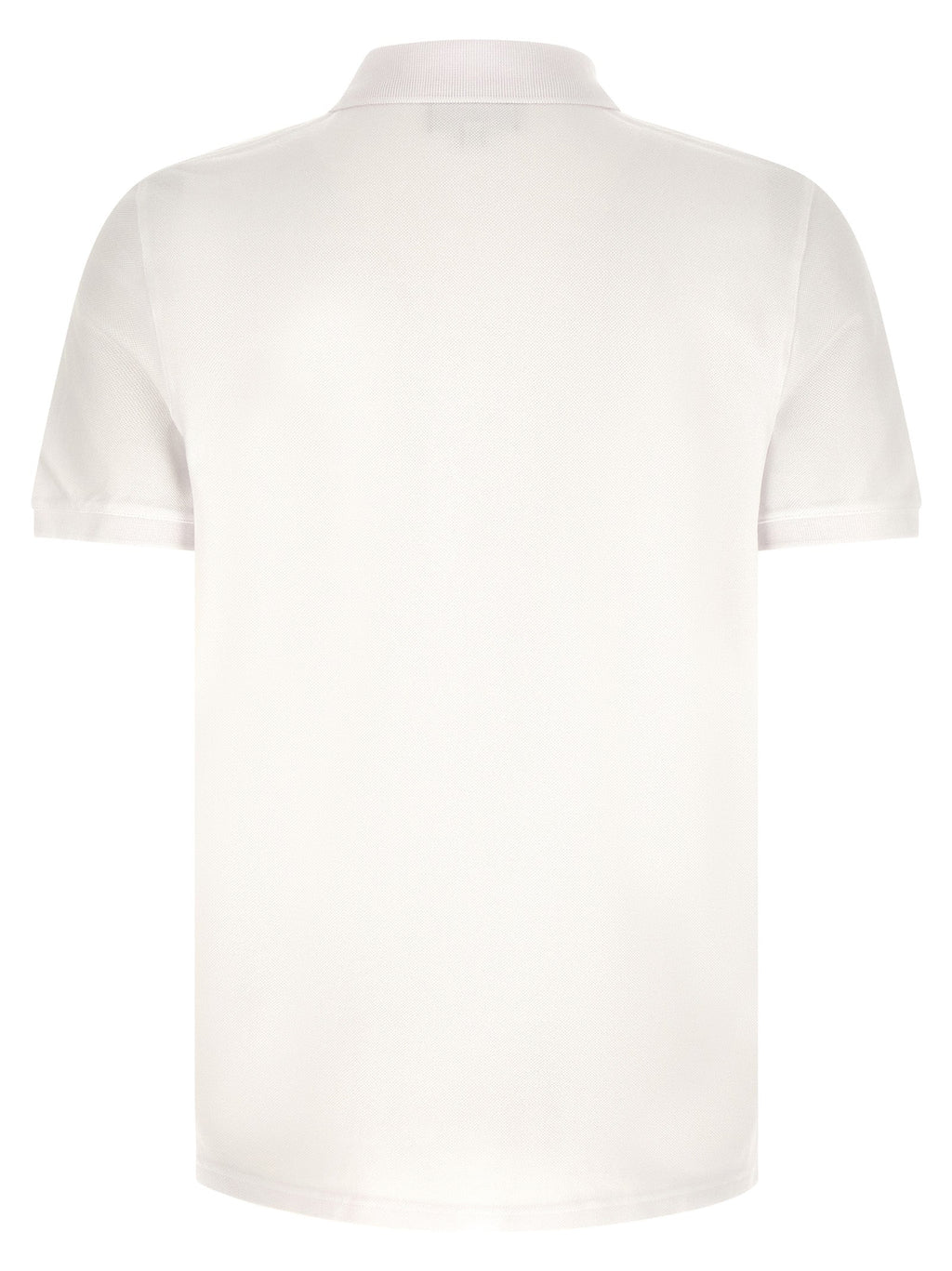 Maison Kitsuné White Cotton Polo Shirt