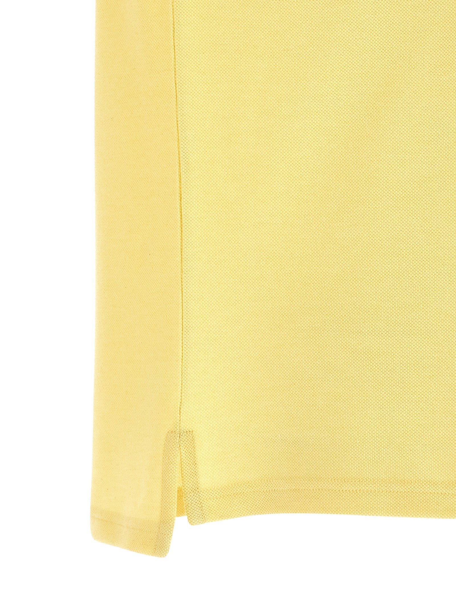 Saint Laurent Bicolor Cotton Polo Shirt