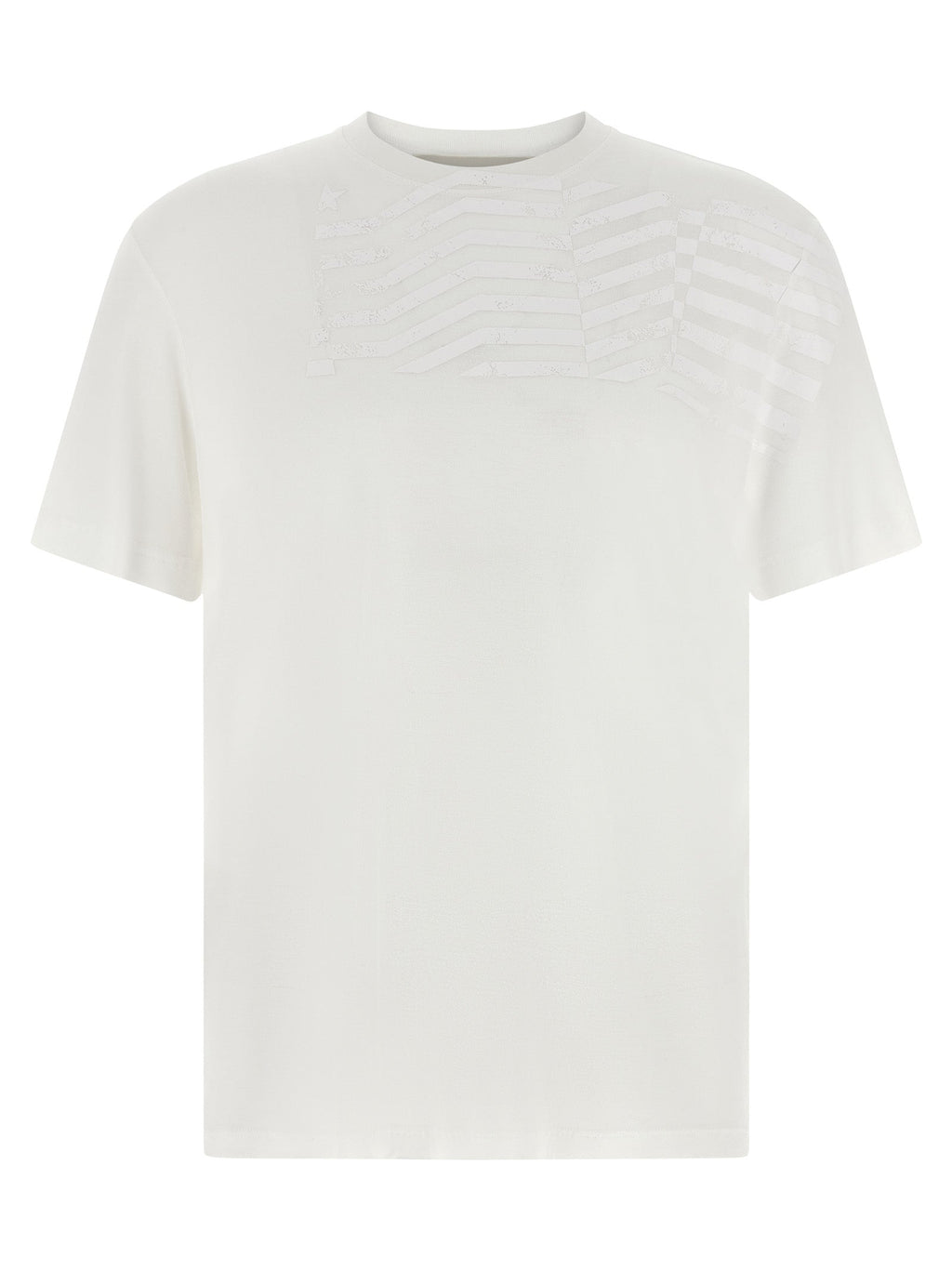 Golden Goose White Lyocell T-Shirt